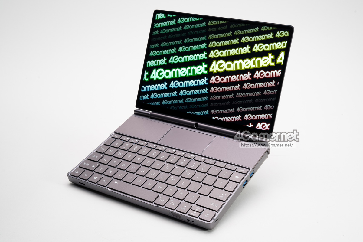 写真で見る「GPD WIN Max 2」。小型ノートPCとしての完成度は高いが