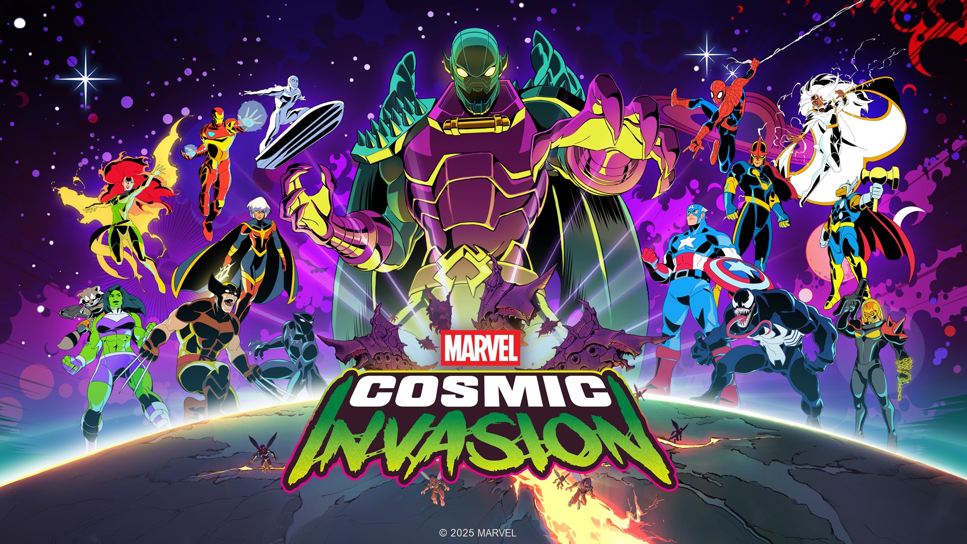 MARVEL Cosmic Invasion」本日発売。マーベルヒーローたちが，世界征服