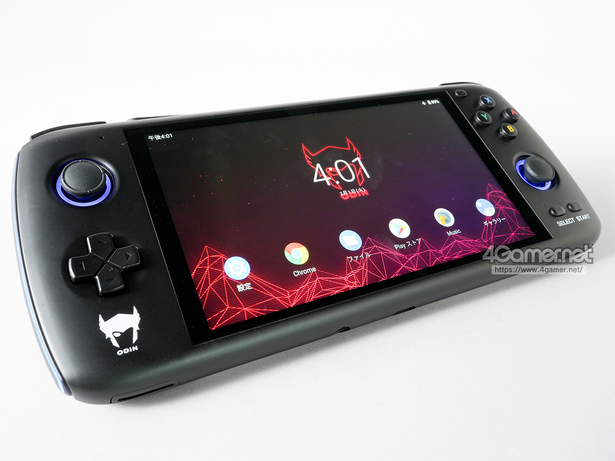 Android搭載小型ゲーム機「Odin Pro」を写真でチェック。ゲームパッド