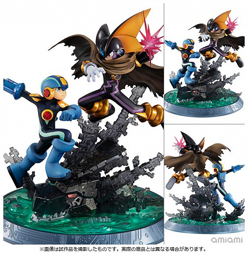 ロックマン エグゼ ロックマン vs フォルテ 完成品フィギュア」が