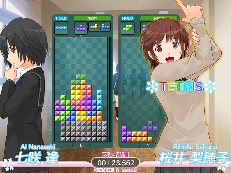 画像ギャラリー No.006 | 「アマガミ」と「テトリス」がコラボ