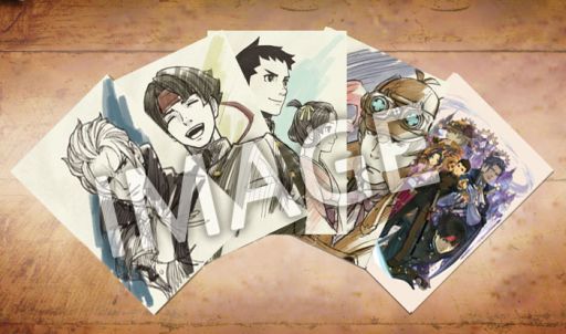 大逆転裁判」イーカプコンで予約すると塗 和也氏のサイン入りポスト