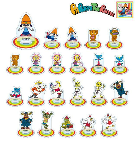 ウンジャマラミー☆パラッパラッパーフィンガーパペット5体セット