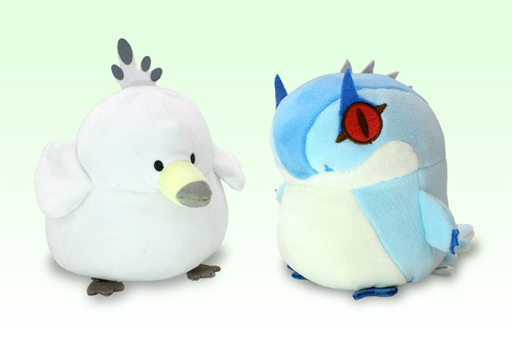 MHW」からフワフワクイナとトビカガチの“もちっ”とカワイイぬいぐるみ