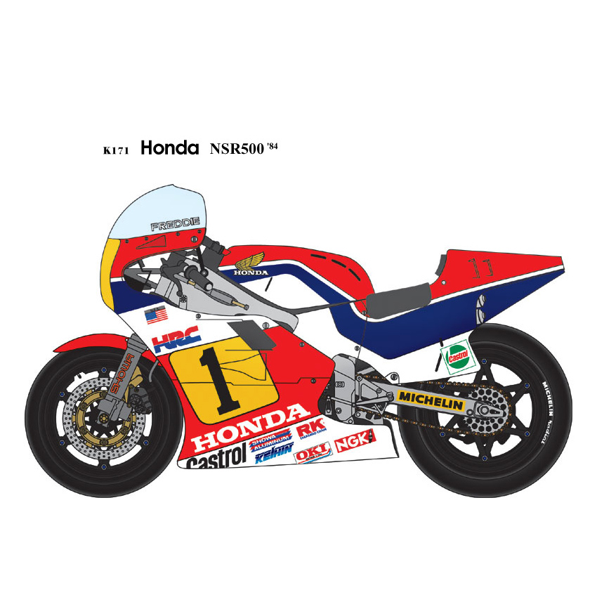 モデルファクトリーヒロ MFH 1/12 ホンダ NSR500 `84 | クアトロポルテ