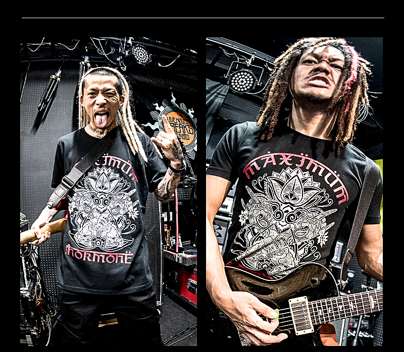 アジアン・メタルポーズTシャツ | 歴代GOODSライブラリー | マキシマム