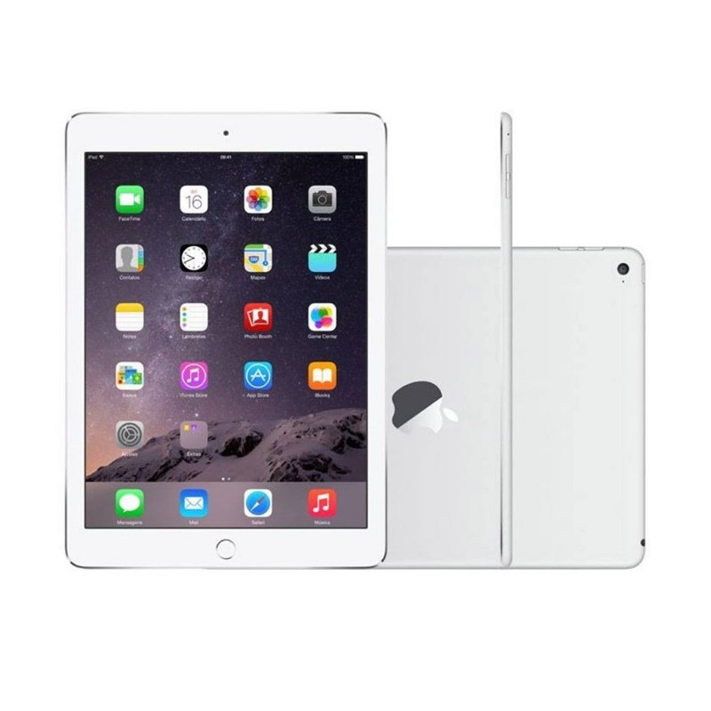 Ipad Air 2 Wifi 4G 64GB Prata MGHY2BR/A - Cinco TI