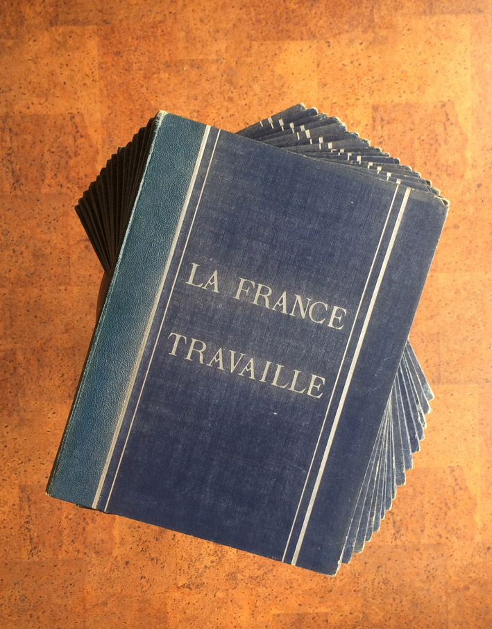Vintage / 30's / La France Travaille / Complete Set