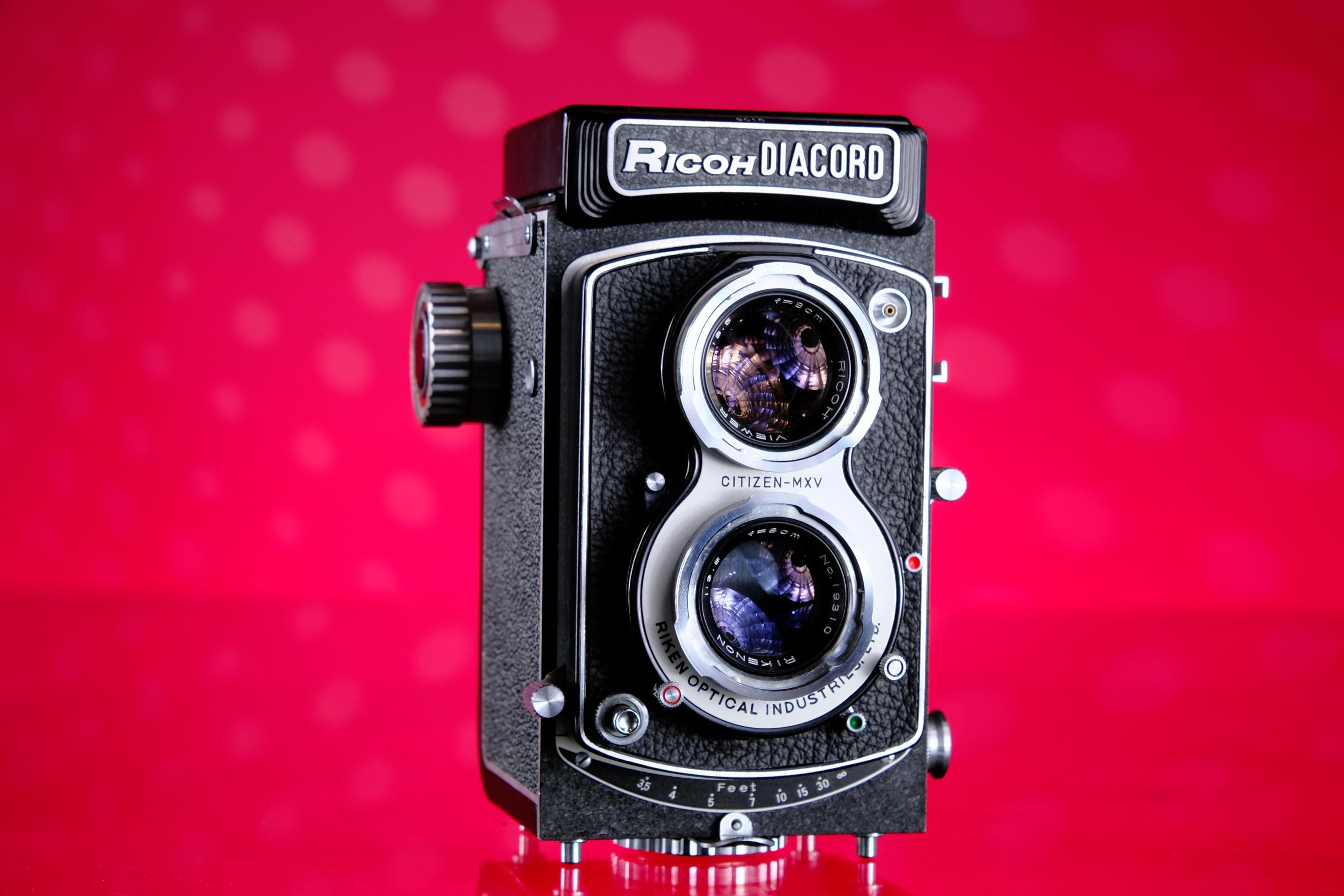 Ricoh Diacord G 6x6 Square Format Twin-Lens Camera - Excellent