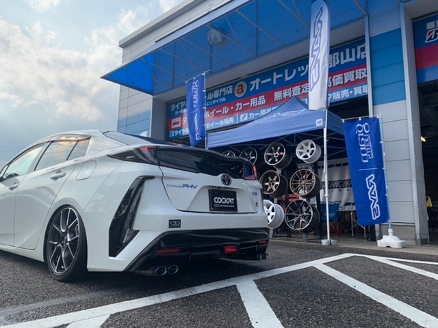 ◇TOYOTA PRIUS PHV S GR SPORT [ZVW52] 用品取付 AIR FORCE JAPAN