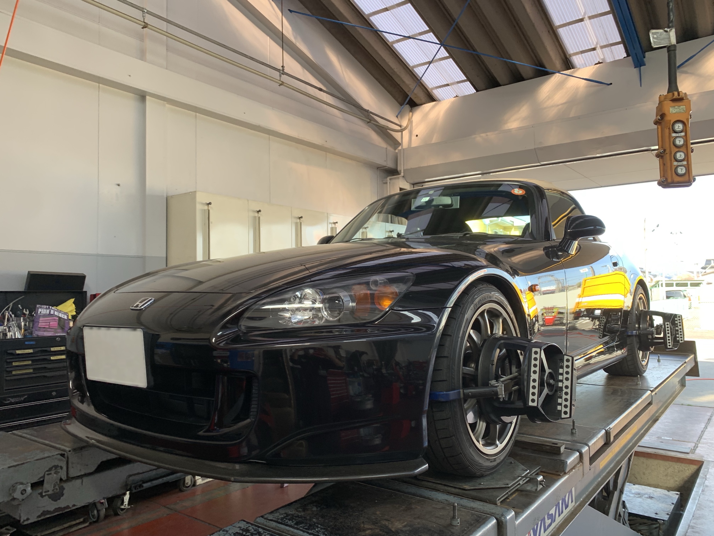 S2000 J'S Racing車高調お取り付け | ホンダ S2000 | スタッフ 日記