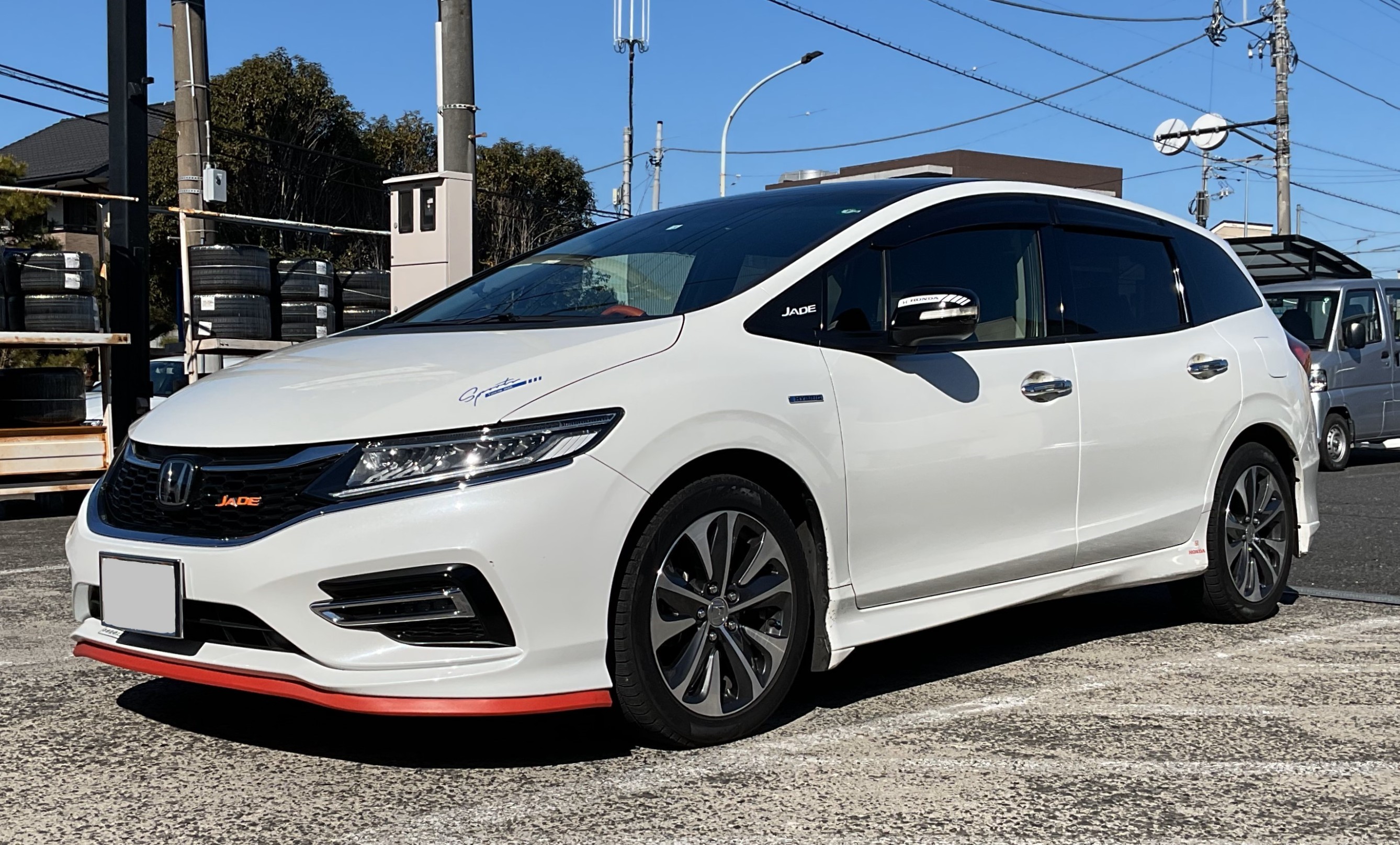 ジェイド FR5 車高調取付☆ | ホンダ ジェイド 足まわり