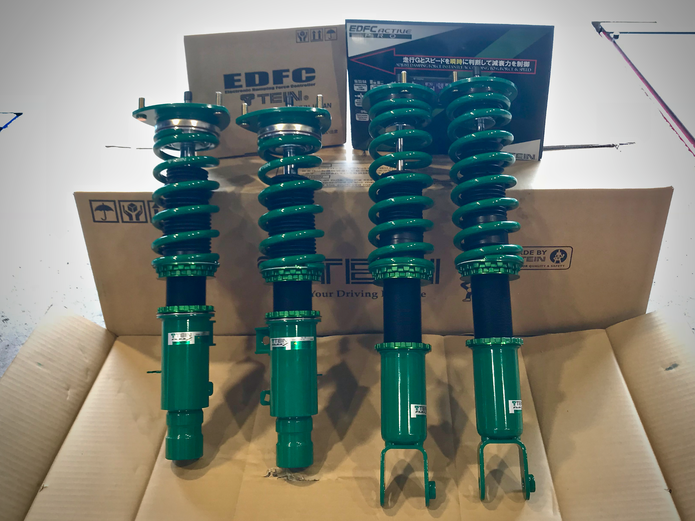 CR6 HONDA ACCORD HYBRID ✖ TEIN FLEX-Z ＋ EDFC ACTIVE PRO | ホンダ