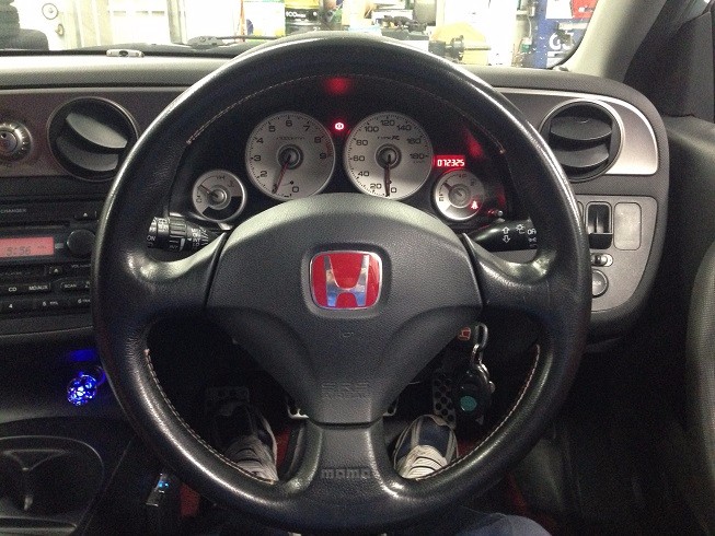 インテグラ タイプR ステアリング交換 | ホンダ インテグラ タイプR