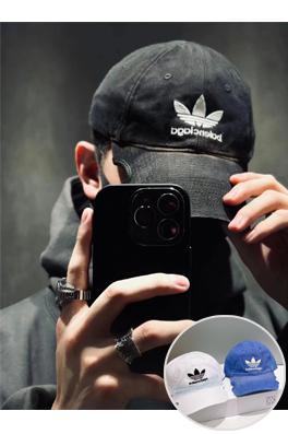 コラボ 23新作!! バレンシアガ x アディダス CAP 帽子 balenciaga 刺繍