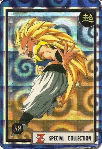 Carte N°38 - Z Special Collection Part 2 Dragon Ball trading card 038