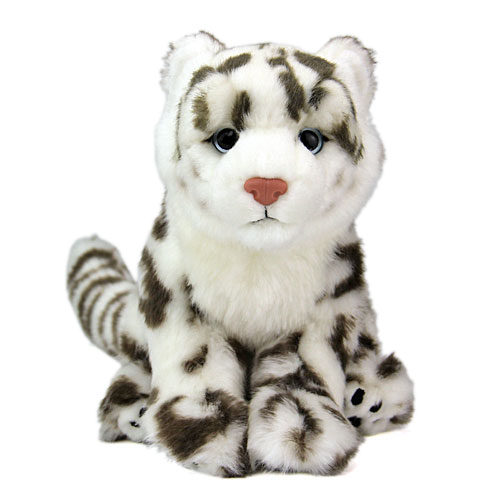 動物 生物 ぬいぐるみ リアルアニマルファミリー ユキヒョウ 子