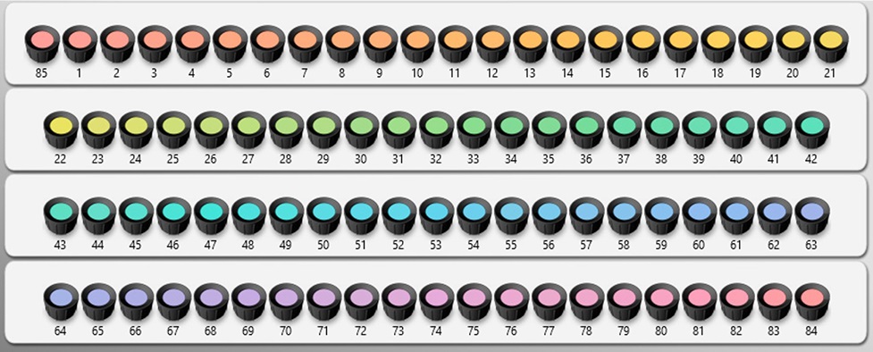 鍵盤楽器 FARNSWORTH MUNSELL 100 HUE TEST FARNSWORTH MUNSELL 100