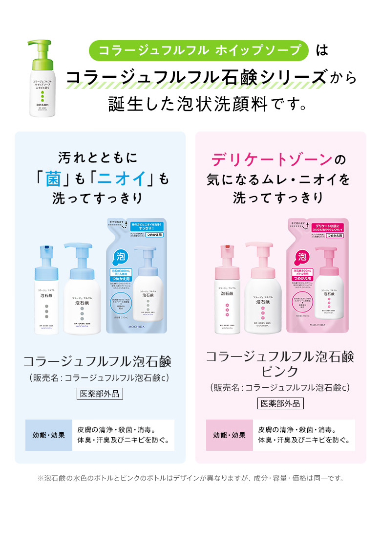 初回WEB購入限定特典】コラージュフルフルホイップソープのご案内