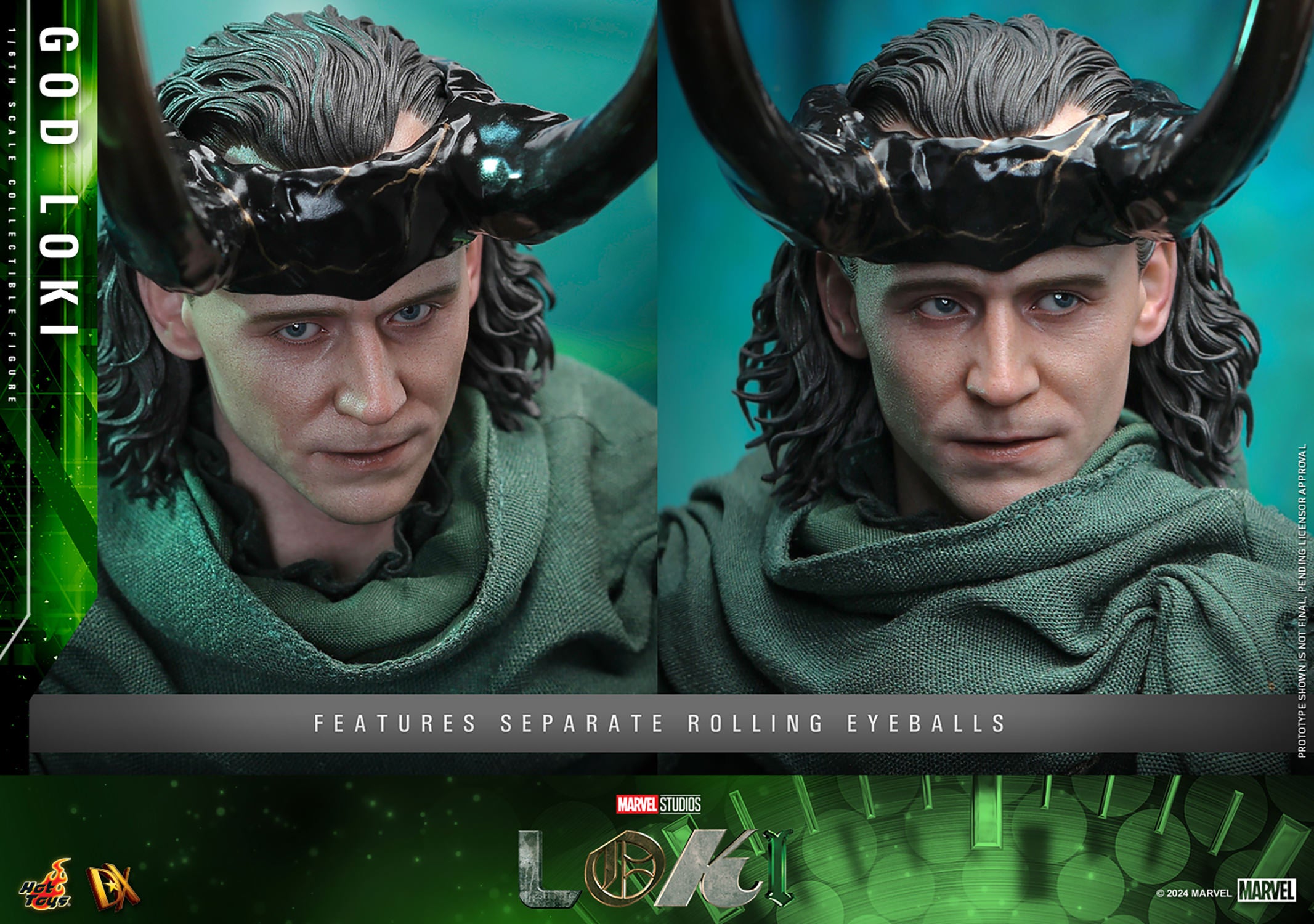 God Loki Marvel 1/6 Scale 12