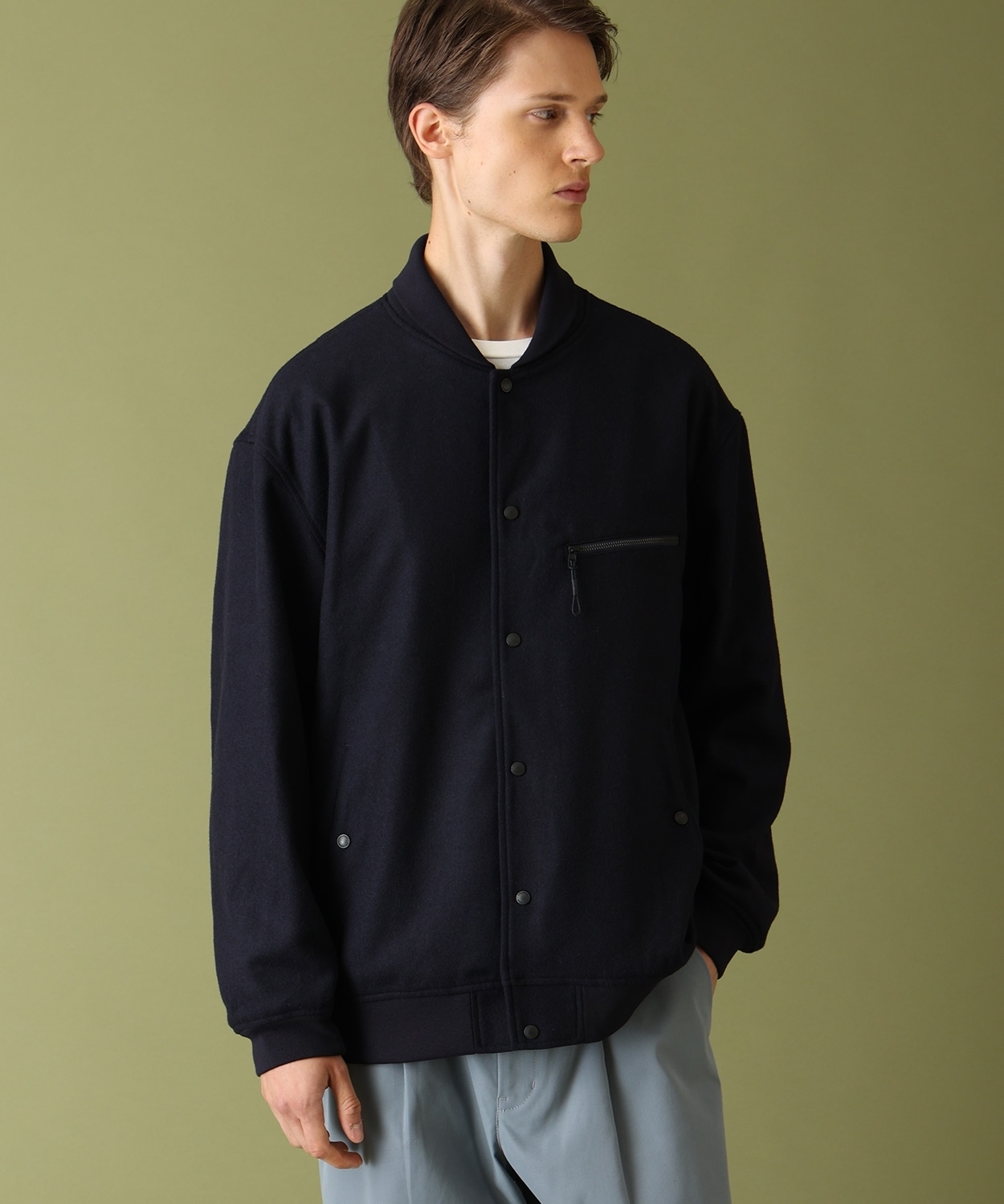 COLUMBIA BLACK LABEL】グレイブラッシュジャケット(S Collegiate Navy