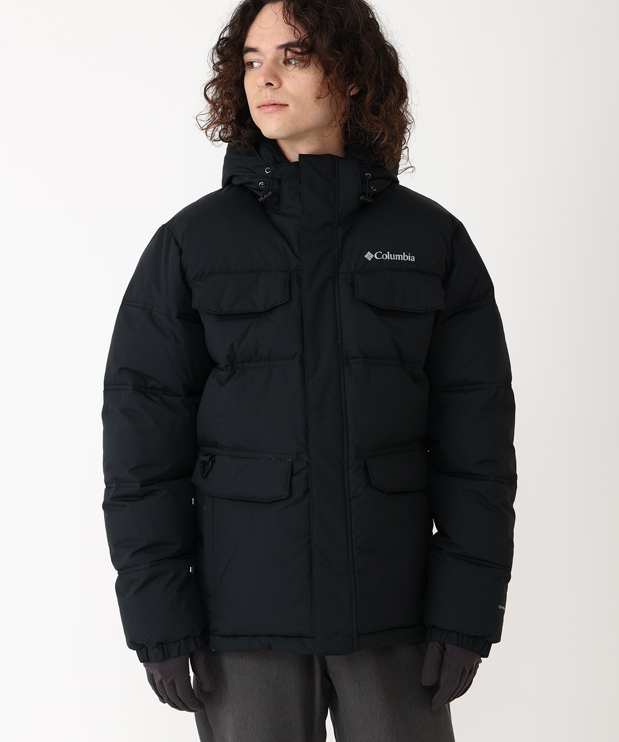 ランドローマーパファージャケット(S Black)│コロンビア(Columbia