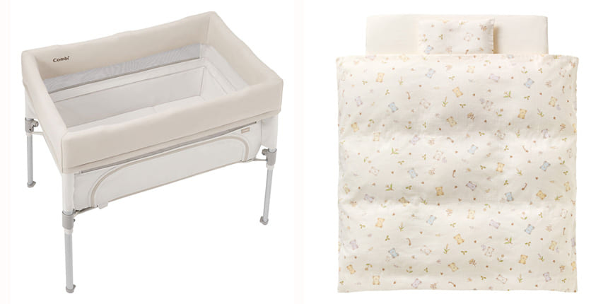 モニタープレゼント】すくすや トモネル ベビーベッド コンパクト+