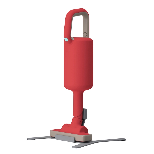 0(プラスマイナスゼロ) コードレスクリーナー レッド [CONCENT]コンセント