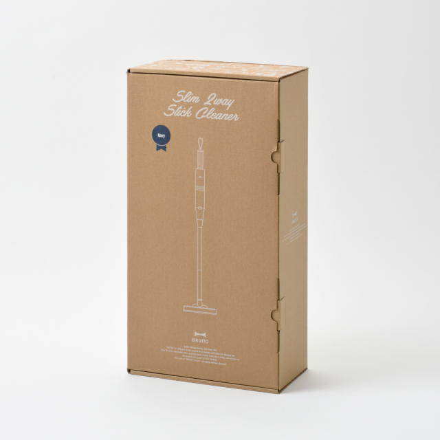 BRUNO(ブルーノ)スリム2WAYスティッククリーナー ネイビー[BOE124-NV