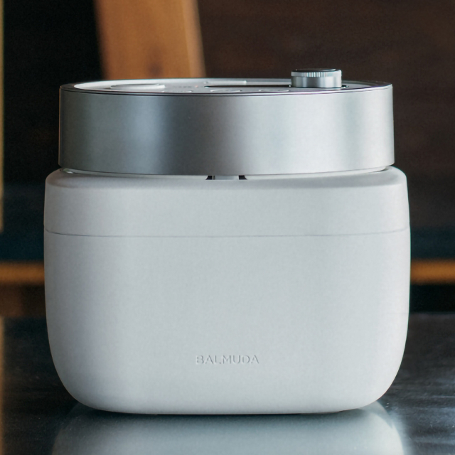 BALMUDA(バルミューダ)The Gohan ホワイト[K08A-WH/JP] [CONCENT