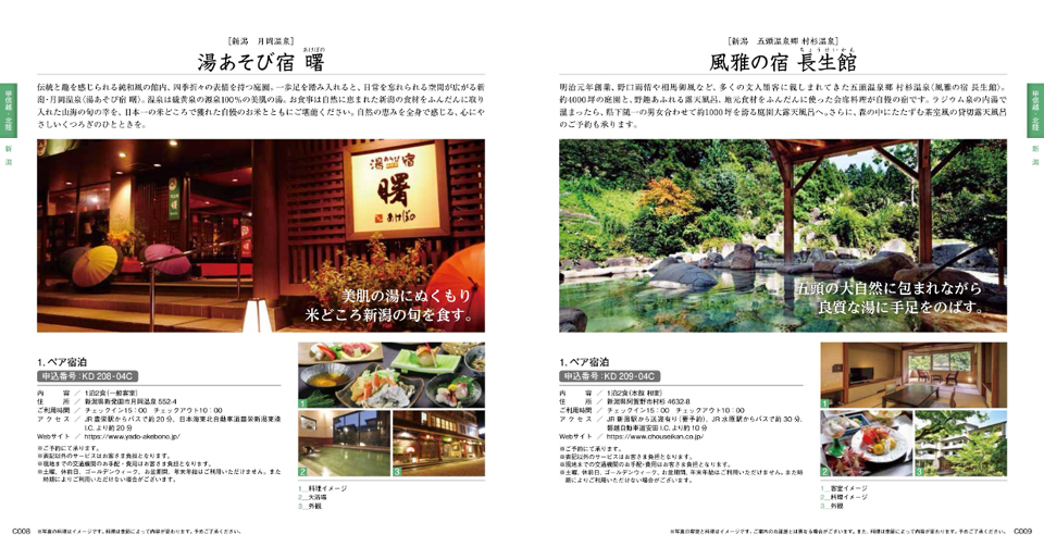 リンベル 選べる体験ギフト『とっておきの宿』宿泊券カタログギフト