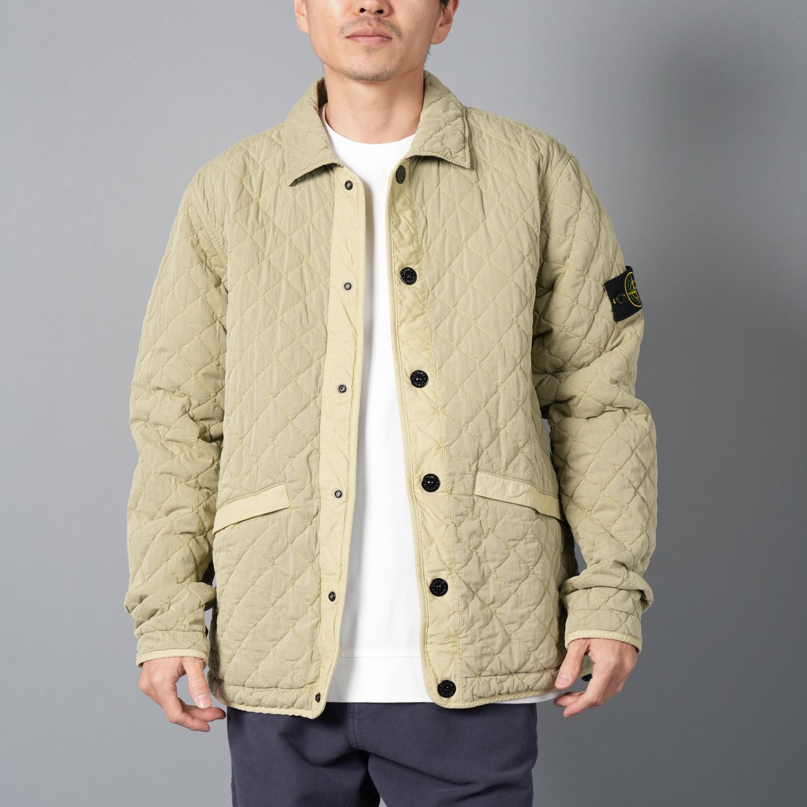 STONE ISLAND - 【ラスト1点】Q0933 / 50 FILI QUILTED-TC