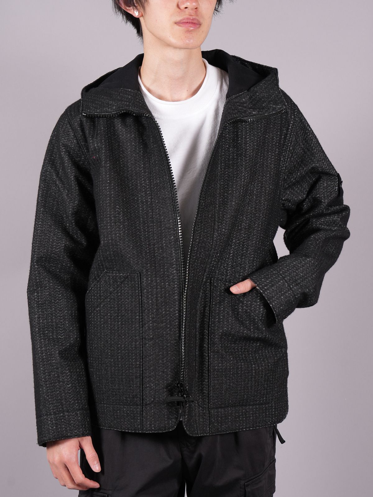 STONE ISLAND - 【ラスト1点】 Needle Punched Reflective Jacket