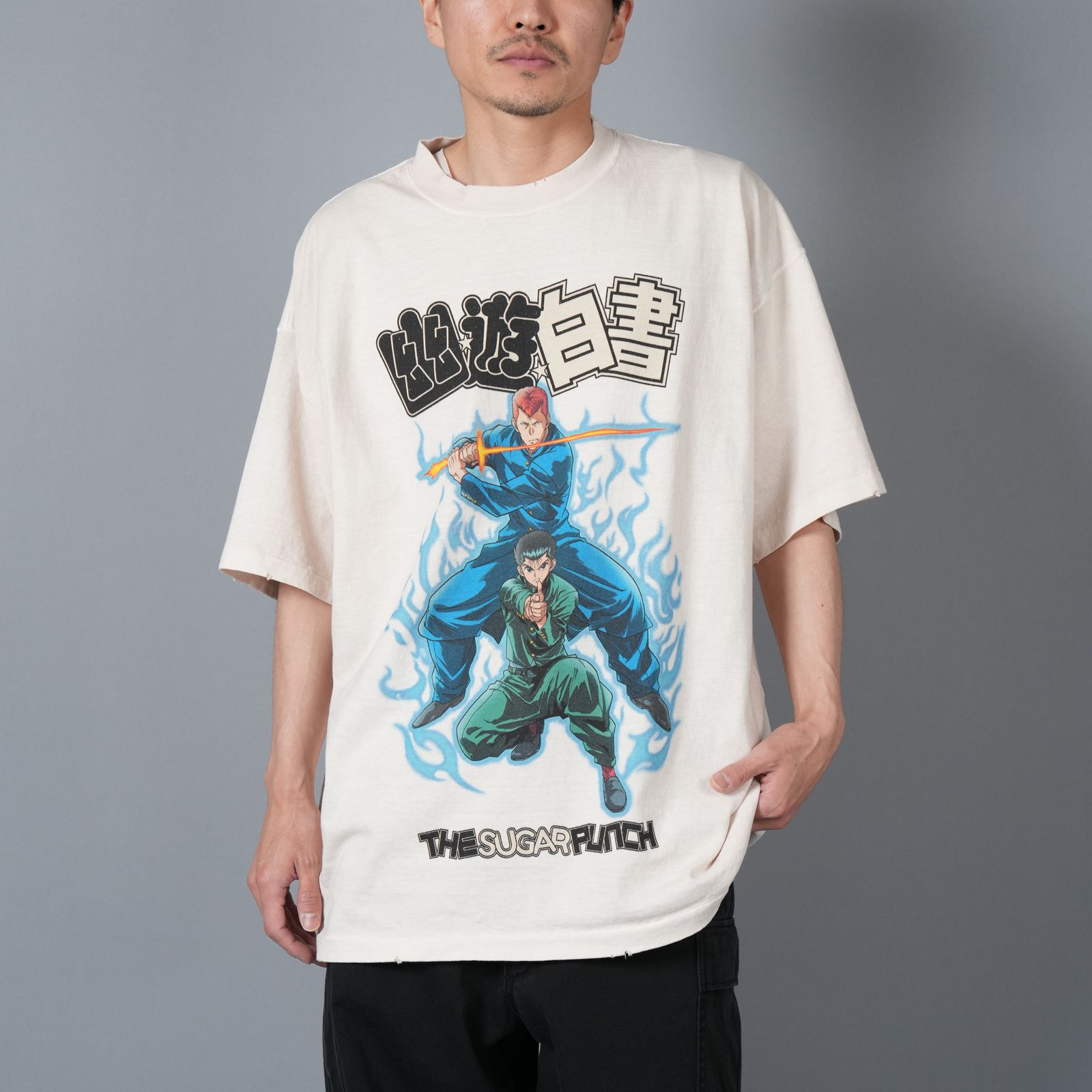 THE SUGAR PUNCH - [幽遊白書] TYUM24AM001 / S/S T-Shirt (YUSUKE