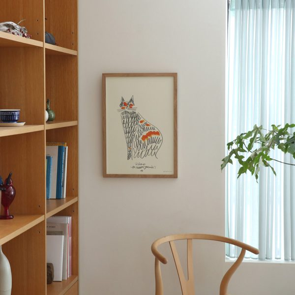 追加販売のご案内】限定作品 山口一郎ジクレーポスター「猫