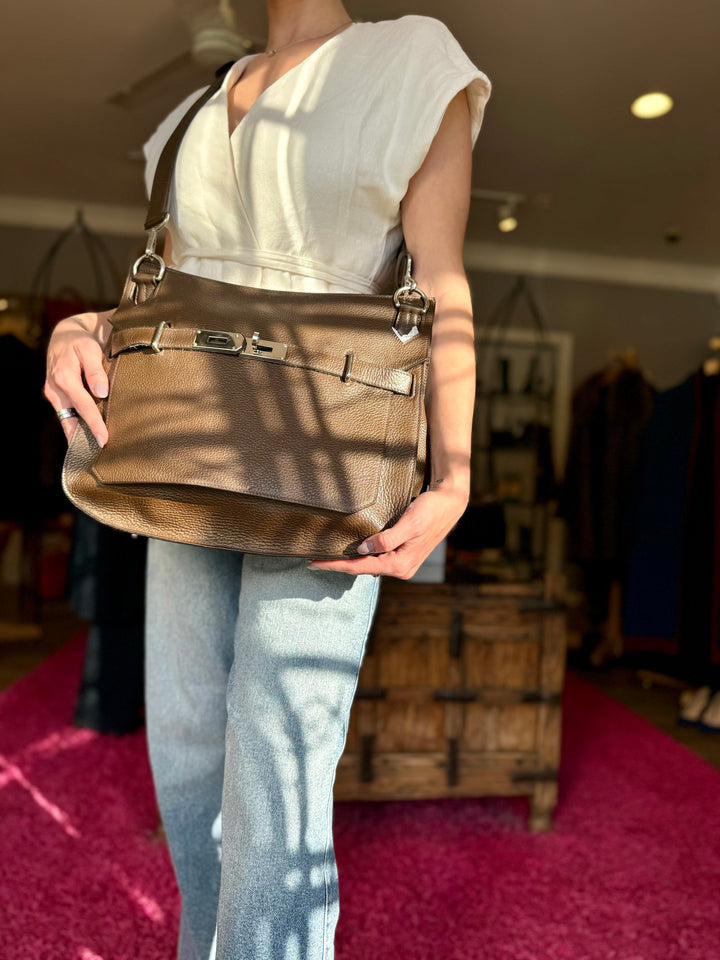 Hermes Taurillon Clemence Jypsiere 37 Bag - Consigned Designs