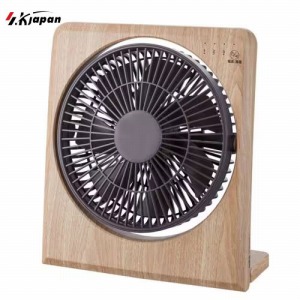 扇風機 卓上ボックス扇風機 木目調 [SKJ-WM19BAC(NA)] コンパクト