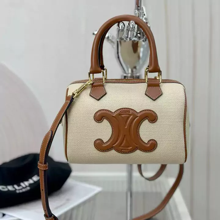 値下げ可 セリーヌ マカダム CELINE トリオンフ ミニボストンバッグ