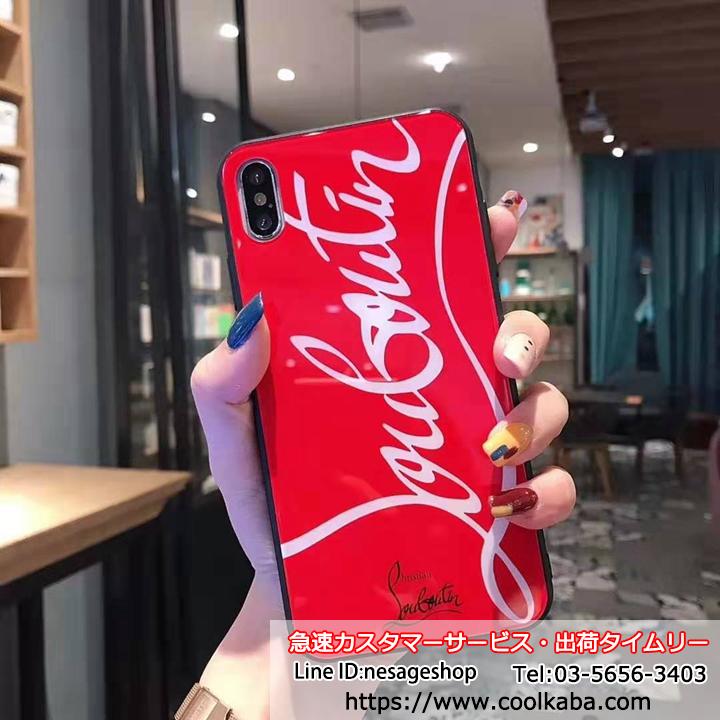 ルブタンiphone16/16promaxスマホケース背面ガラス 衝撃的 アイフォン