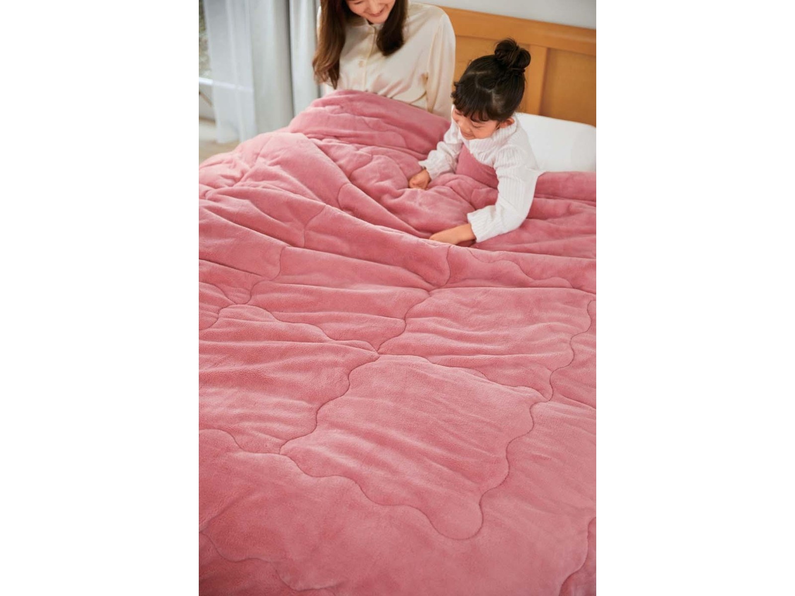 ひな暖リッチ 毛布＋敷パッドセット 1セット ピンク シングル| コープ