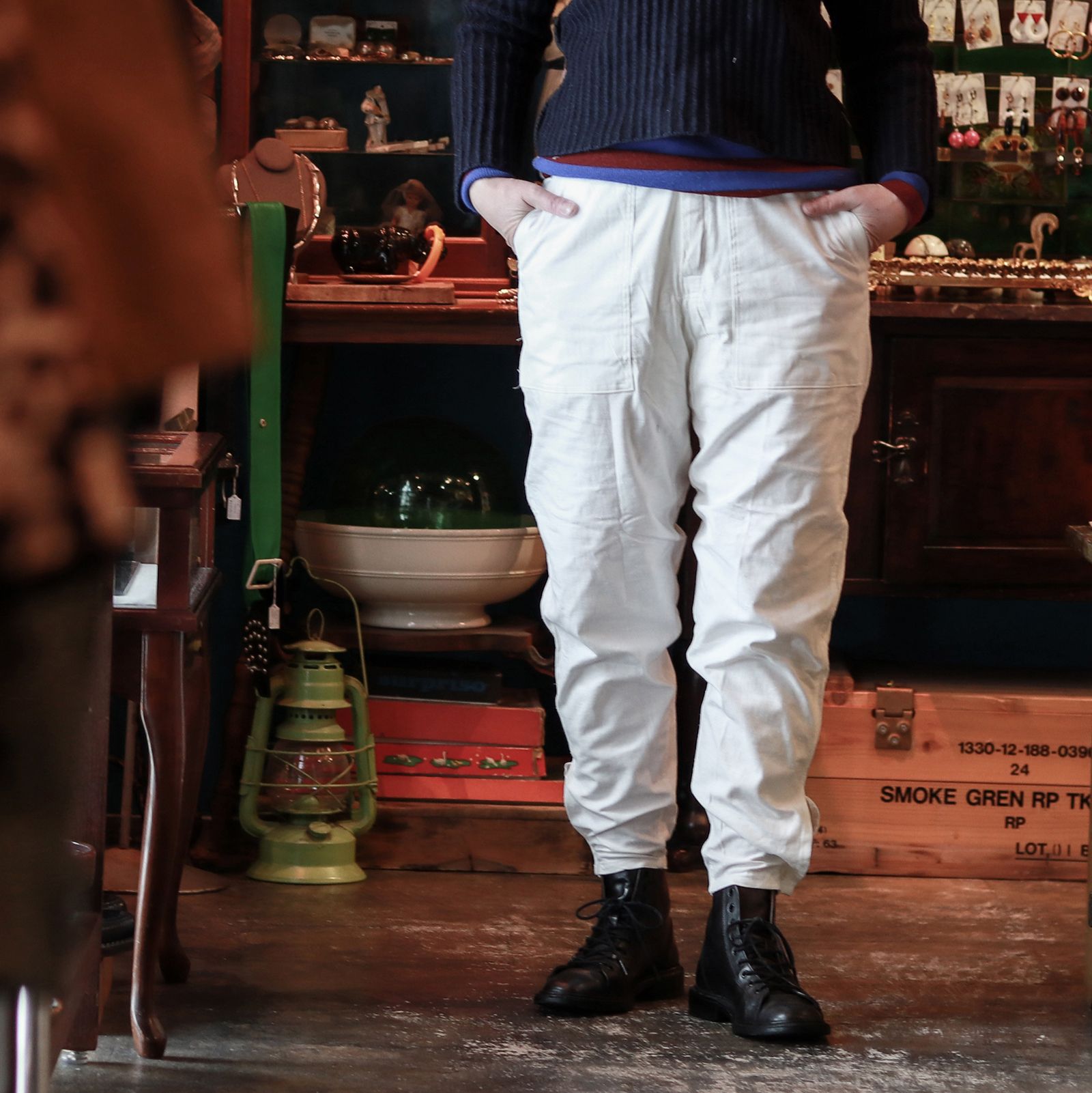 ロシア軍 リメイクベイカーポケットスリーピングパンツ」デッド