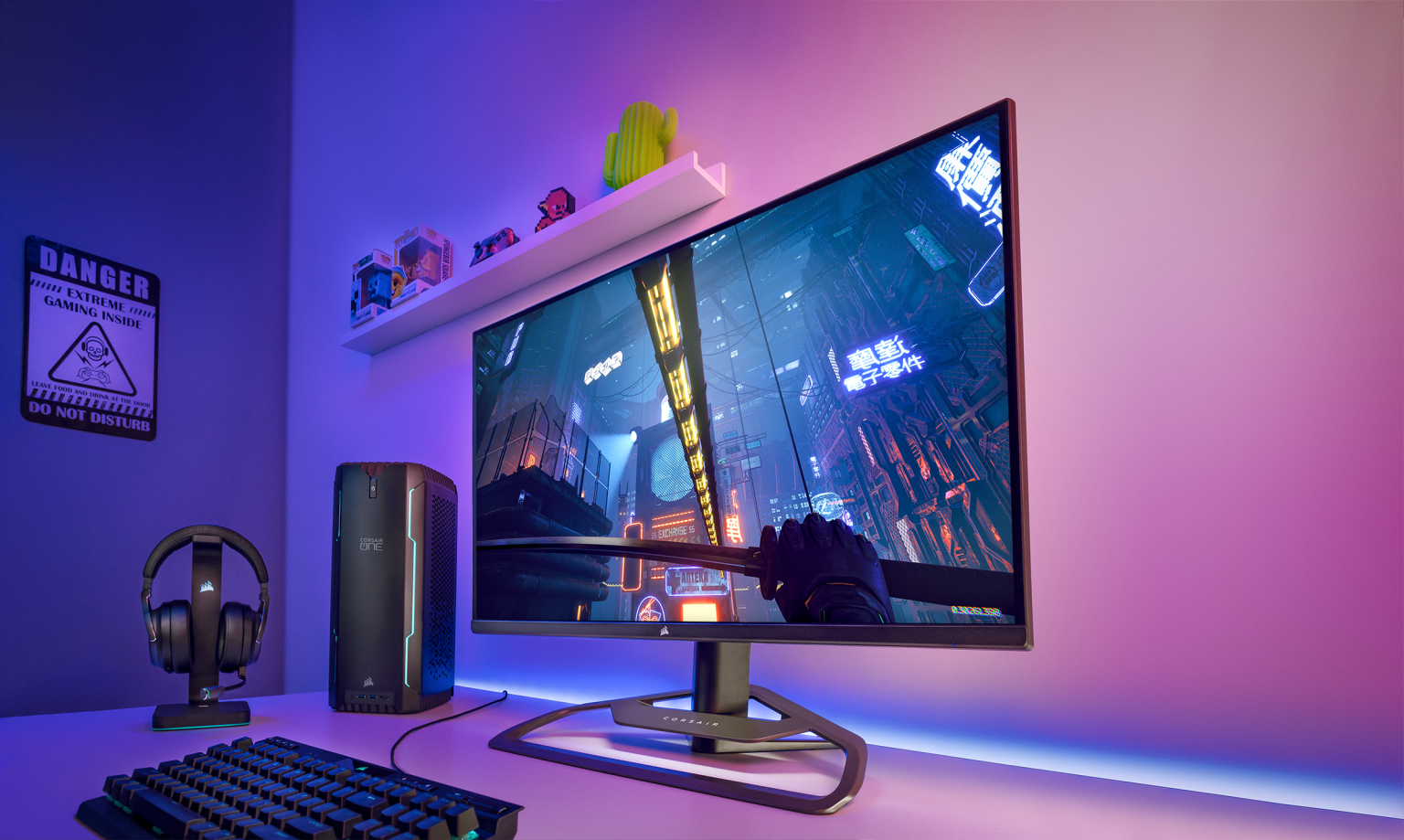 More Spectacular Views – CORSAIR Launches UHD 4K and QHD 240Hz