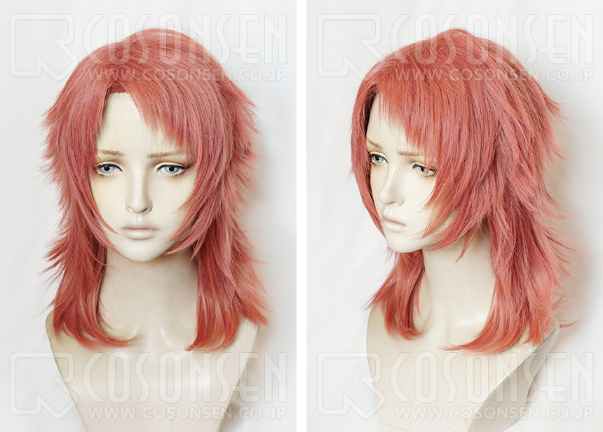 鬼滅の刃 錆兎 コスプレウィッグ