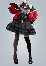 バーチャル YouTuber Vtuber 沙花叉クロヱ 新衣装 コスプレ衣装