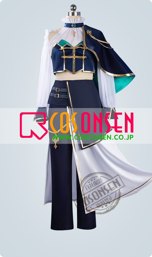 バーチャル YouTuber vtuber 緑仙 SYMPHONIA 5周年ライブ衣装 コスプレ