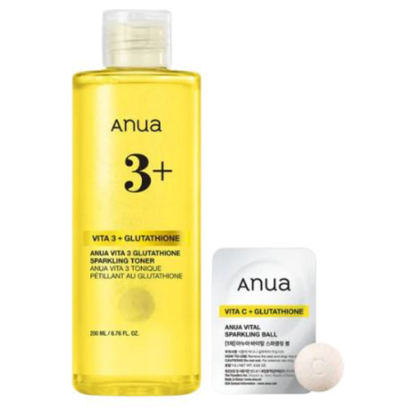 ビタミン3グルタチオンスパークリングトナー / Anua(化粧水