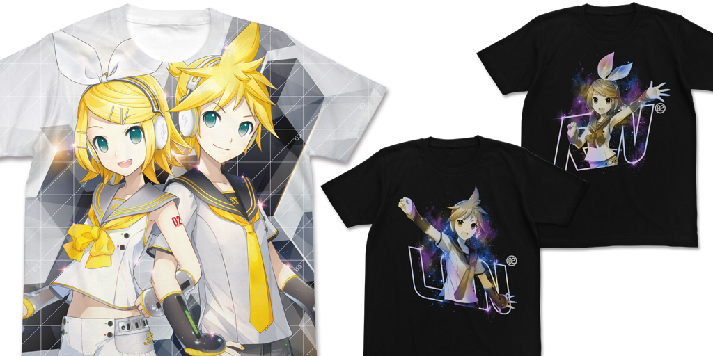予約開始]『鏡音リン・レン V4X』リン・レンのTシャツとフル