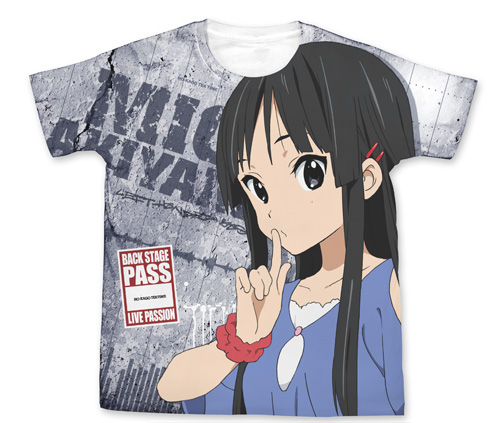 ☆TBSishop限定☆秋山澪フルグラフィックTシャツBirthday ver