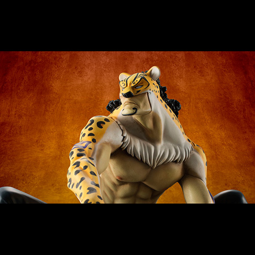 彩色済み完成品 Portrait.Of.Piratesワンピース“MAS”ロブ・ルッチ Ver