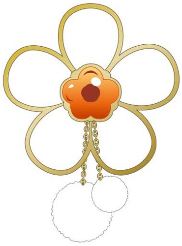 ソウルジェムアクセサリー C.マミ（コサージュ） [劇場版 魔法少女